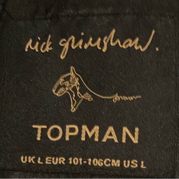 Limited Edition: ‘15 Collab: Nick GimShaw X Topman - Leopard Crombie Dress Coat - Picture 3 of 3